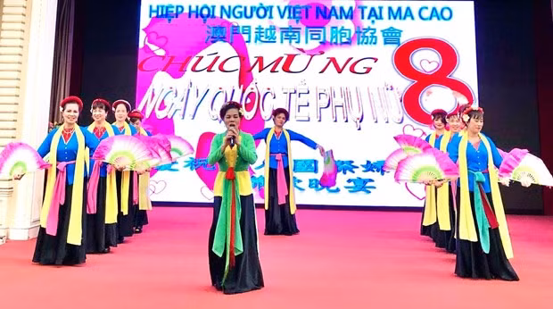 Comunidad vietnamita en Macao (China) exalta a mujeres ảnh 1