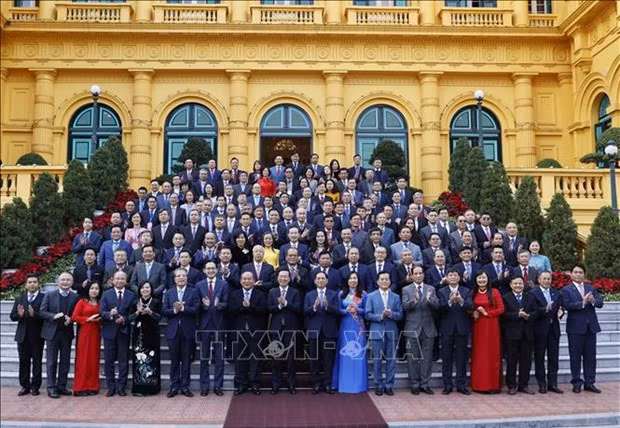 Presidente se reúne con representantes diplomáticos del país en el exterior ảnh 2