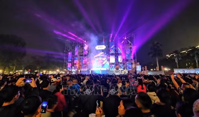 Hanoi organiza diversos programas artísticos en bienvenida al nuevo año 2024 ảnh 1