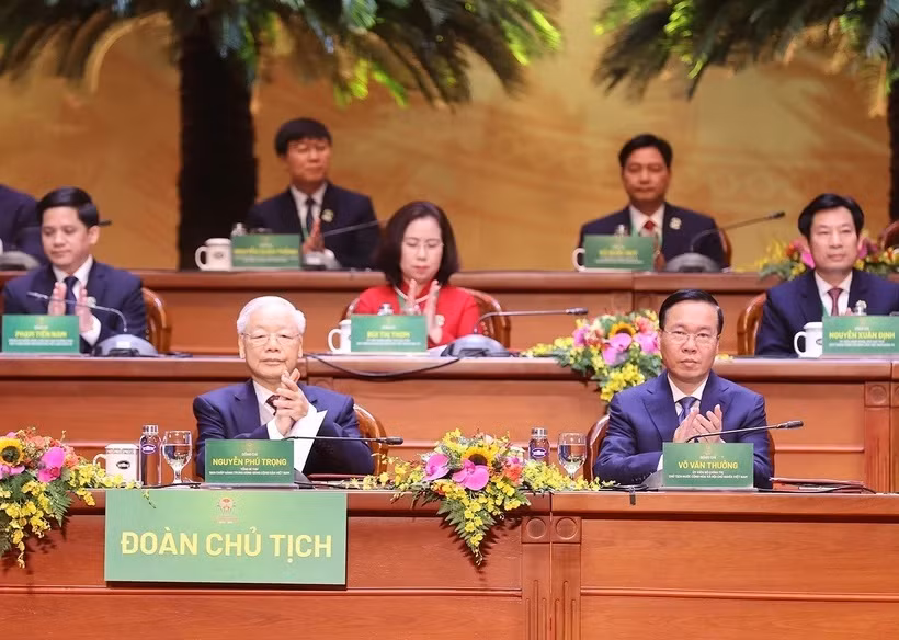 Inauguran VIII Congreso Nacional de Unión de Agricultores de Vietnam ảnh 1