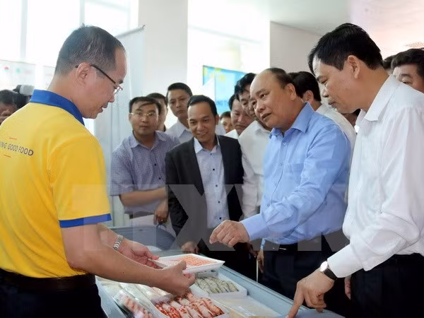 Vietnam fija meta de 10 mil millones de dólares por exportaciones de camarones ảnh 1