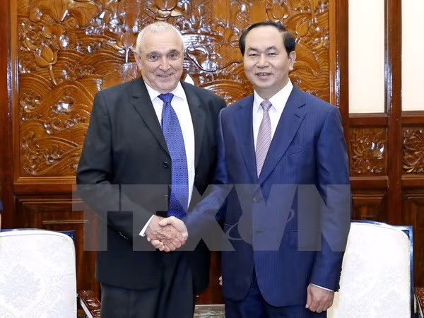 Presidente vietnamita respalda cooperación con Israel en sector de alta tecnología ảnh 1