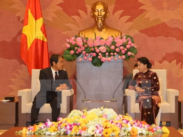 Presidenta de Asamblea Nacional valora visita a Vietnam del emperador Akihito ảnh 1