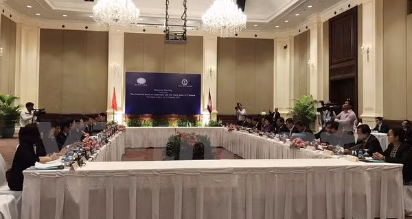 Vietnam y Camboya viabilizan cooperación en el sector bancario ảnh 1