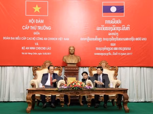 Vietnam y Laos fomentan cooperación en seguridad pública ảnh 1