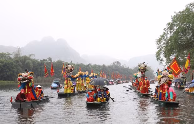 Inauguran Festival Trang An en provincia vietnamita de Ninh Binh ảnh 1