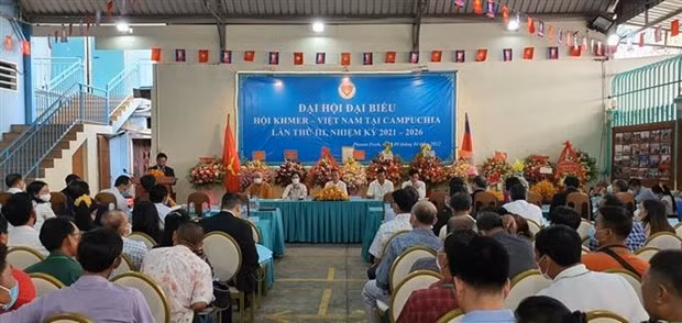 Eligen a nuevo comité ejecutivo de Asociación Khmer-Vietnamita en Camboya ảnh 1