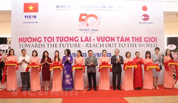 Cooperación integral y multifacética Vietnam-Japón resplandece en exposición fotográfica ảnh 2