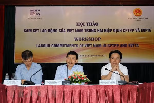Vietnam trabaja por cumplir con compromisos laborales en acuerdos comerciales globales ảnh 1