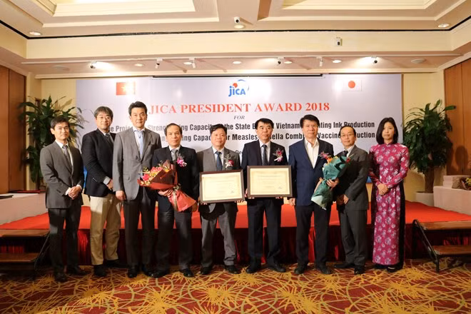 Entidades vietnamitas reciben premios de JICA por aportes al desarrollo nacional ảnh 1