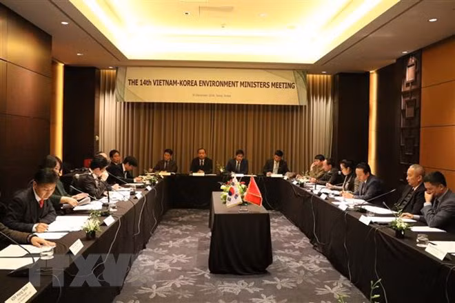 Impulsan cooperación entre Vietnam y Corea del Sur en protección ambiental ảnh 1