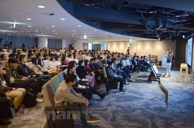Jóvenes vietnamitas en Japón intercambian experiencias en campos laboral y profesional ảnh 1