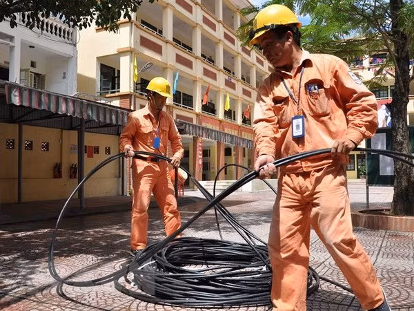 Grupo de electricidad de Vietnam alcanza crecimiento de 12 por ciento de producción ảnh 1