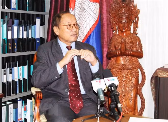 Relaciones Camboya- Vietnam son ejemplo de amistad, destaca Ministro ảnh 1