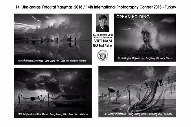 Fotógrafos vietnamitas obtienen 12 premios en concurso internacional en Turquía ảnh 1