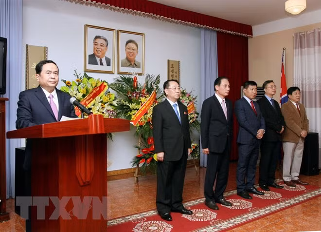 Embajada norcoreana conmemora visita de Kim Il Sung a Vietnam ảnh 1