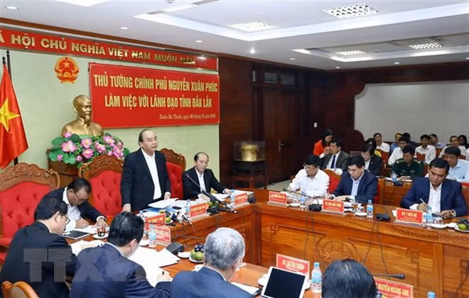 Premier vietnamita urge a provincia de Dak Lak a desarrollar agricultura verde ảnh 1