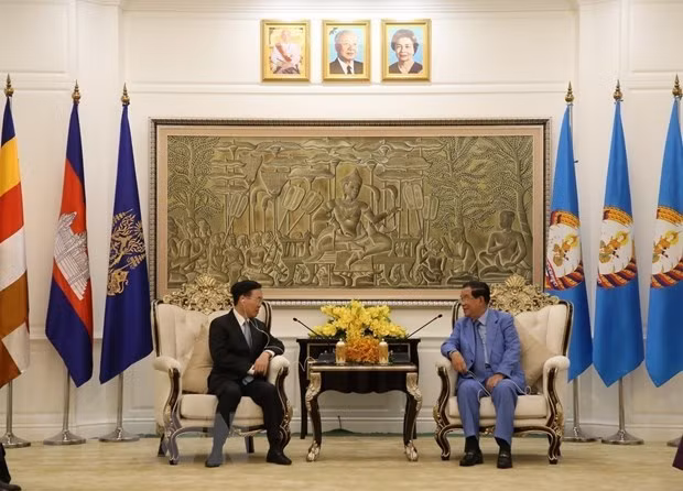 Medios camboyanos aprecian visita de delegación partidista de Vietnam ảnh 1