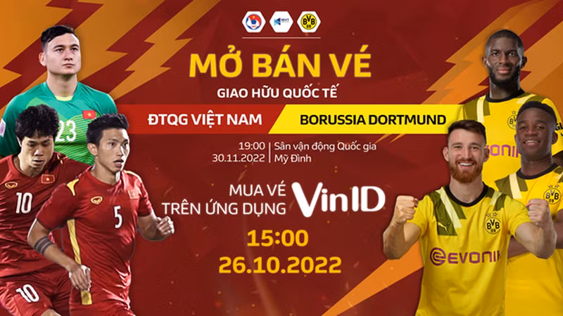 A la venta entradas para partido amistoso entre Vietnam y Borussia Dortmund ảnh 1