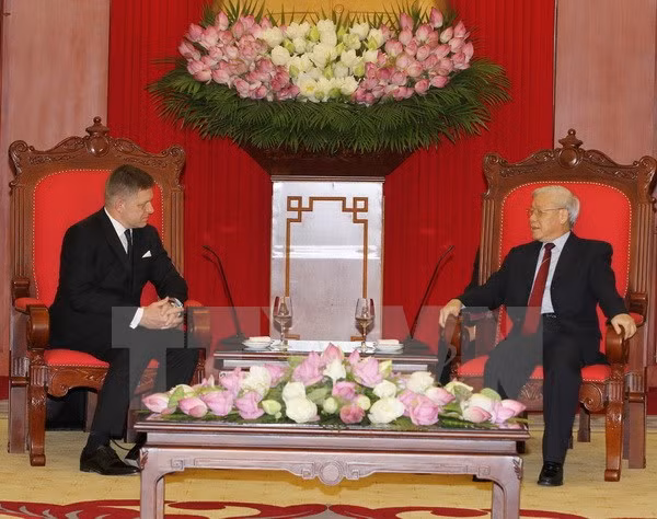 Vietnam forja relaciones de cooperación multifacética con Eslovaquia ảnh 1