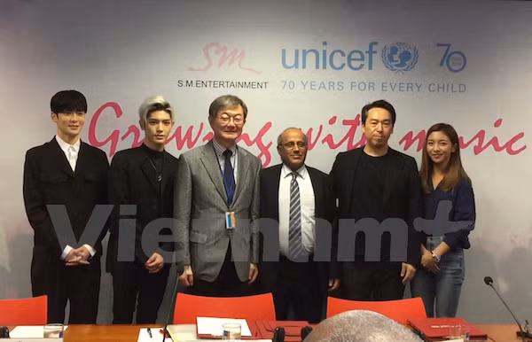 UNICEF y compañía sudcoreana impulsan educación musical en Vietnam ảnh 1