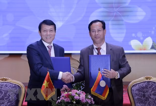 Vietnam y Laos fomentan la cooperación en seguridad ảnh 1