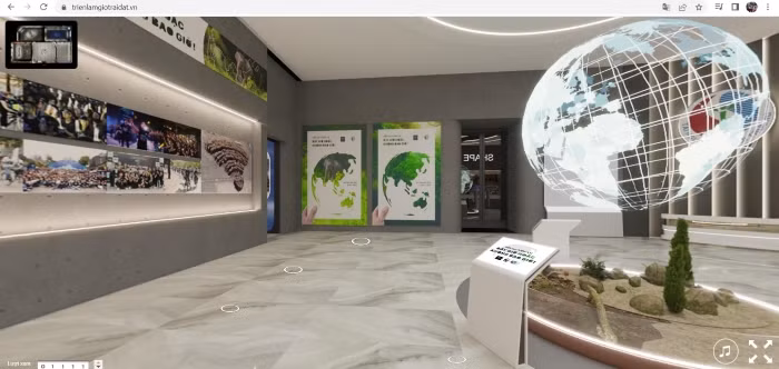 Celebran en Vietnam exhibición virtual en respuesta a la Hora del Planeta ảnh 1