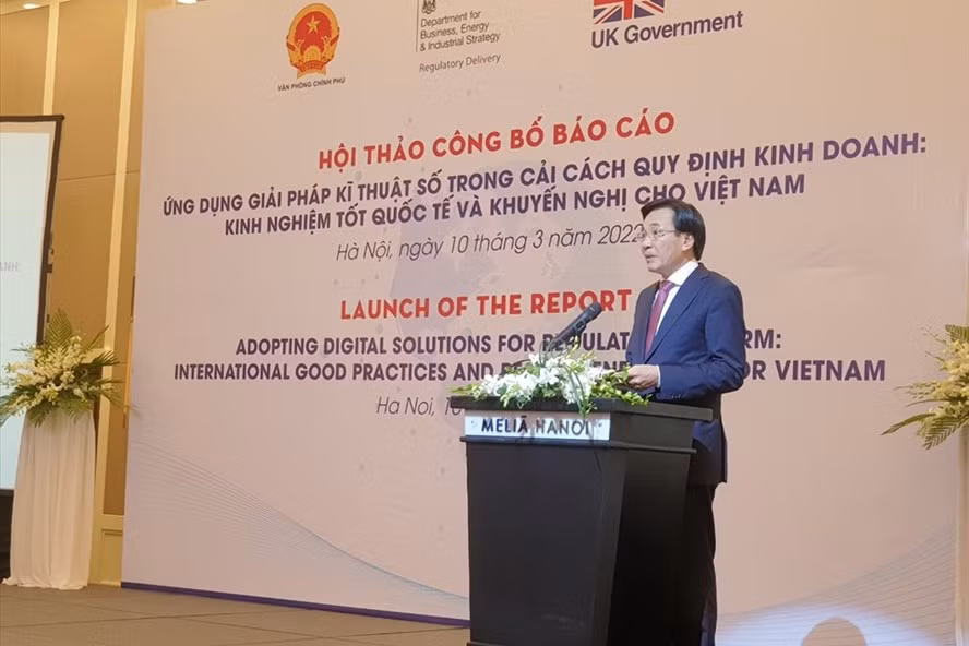 Debaten aplicación de soluciones digitales en la reforma de regulaciones empresariales en Vietnam ảnh 1