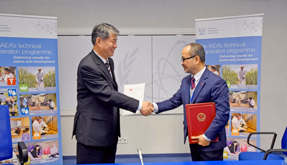 Vietnam y OIEA firman marco programático para cooperación técnica ảnh 1
