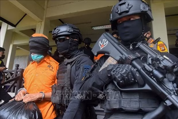 Arrestan a 11 sospechosos terroristas en Indonesia ảnh 1
