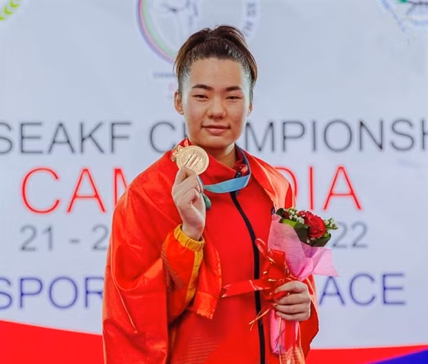 Triunfa Vietnam en el Campeonato de Karate del Sudeste Asiático ảnh 1