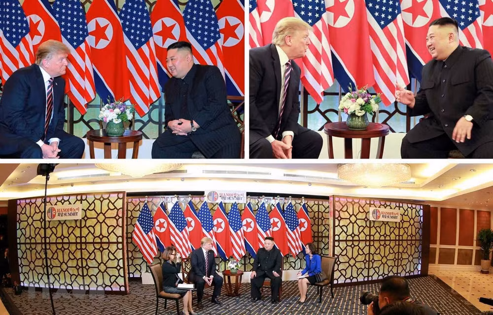 Presidente surcoreano sigue de cerca el desarrollo de la segunda Cumbre EE.UU.-RPDC ảnh 1