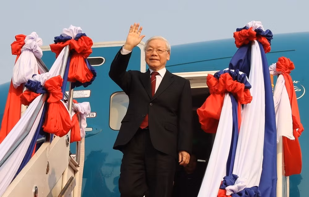 Destaca prensa tailandesa gira del máximo dirigente vietnamita por Laos y Camboya ảnh 1