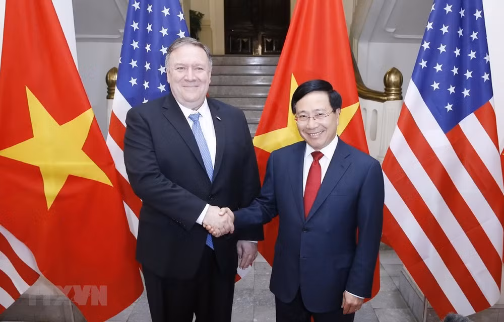 Estados Unidos atesora asociación integral con Vietnam, afirma Mike Pompeo ảnh 1