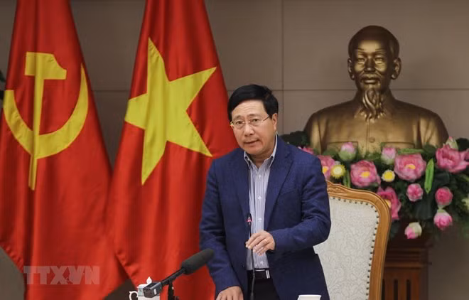 Preside viceprimer ministro vietnamita reunión preparatoria para la Cumbre EE.UU.- RPDC ảnh 1
