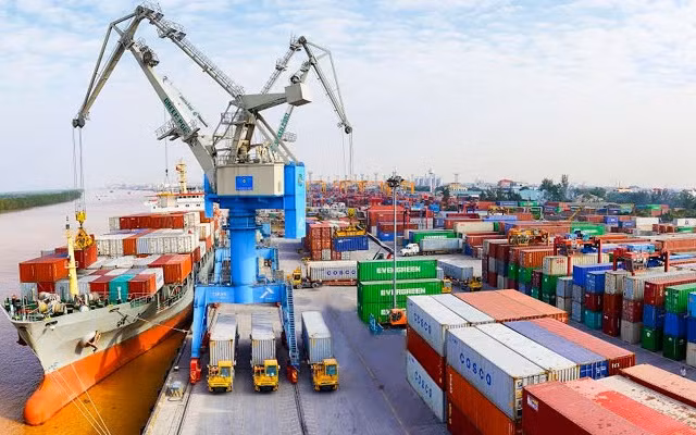 Aumentó el valor de las importaciones y exportaciones durante las vacaciones del Año Nuevo Lunar ảnh 1
