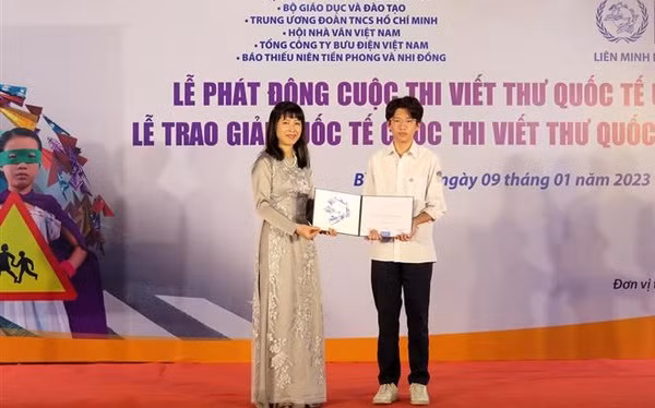 Lanzan en Vietnam concurso de escritura de UPU de 2023 ảnh 1