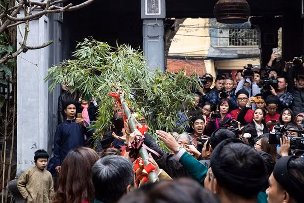 Recrearán en capital vietnamita antiguas costumbres del Año Nuevo Lunar ảnh 1