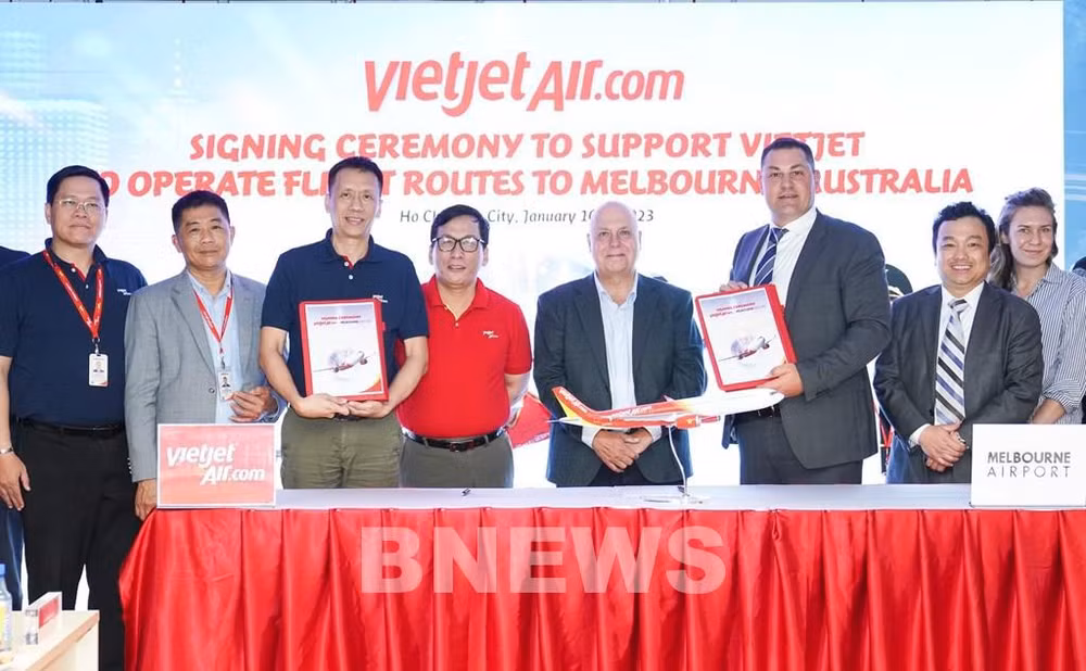 Operará Vietjet de Vietnam ruta directa Ciudad Ho Chi Minh-Melbourne ảnh 1