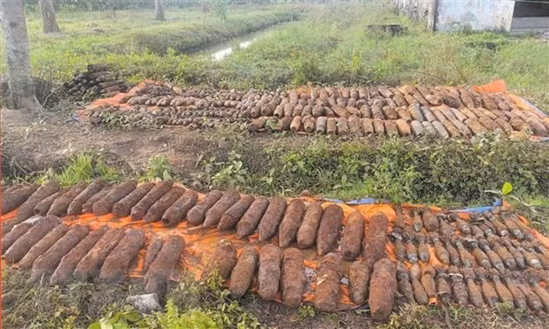 Más de 50 hectáreas de tierra libres de municiones en provincia de Thua Thien-Hue ảnh 1