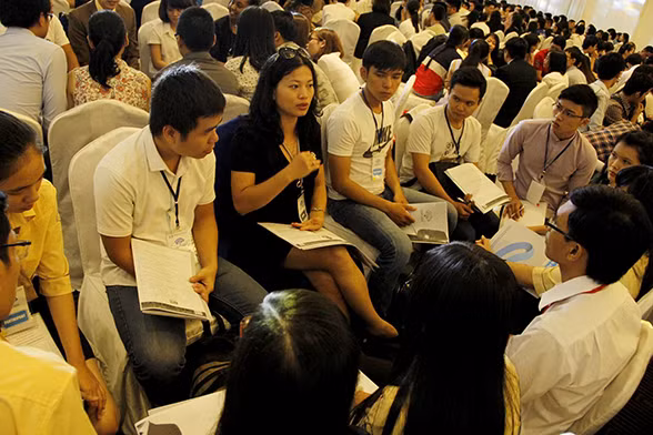 Jóvenes vietnamitas desarrollan habilidades de ciudadano global ảnh 1