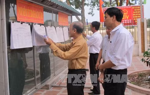 Animado ambiente preelectoral en provincia de Ninh Binh ảnh 1 Animado ambiente preelectoral en provincia de Ninh Binh ảnh 1