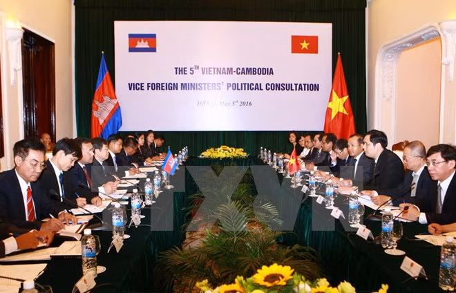 Cancillerías de Vietnam y Camboya realizan consulta política ảnh 1