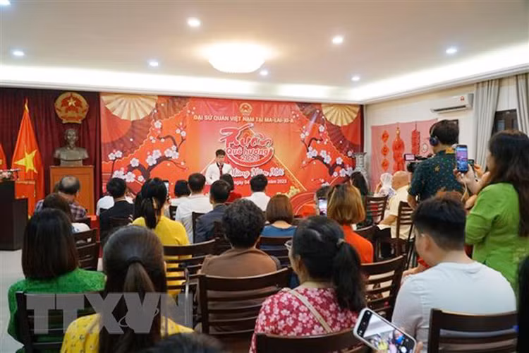 Vietnamitas en Malasia y Australia celebran Año Nuevo Lunar 2023 ảnh 1