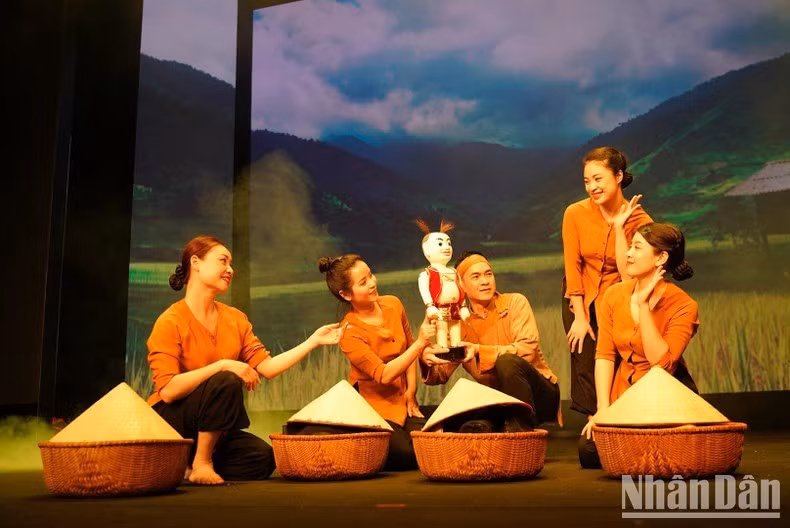 Marionetas vietnamitas en apertura del 36º Congreso Mundial del Teatro ảnh 2