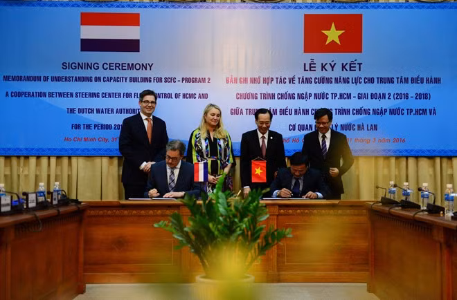 Ciudad Ho Chi Minh y Holanda cooperan en respuesta a cambio climático ảnh 1