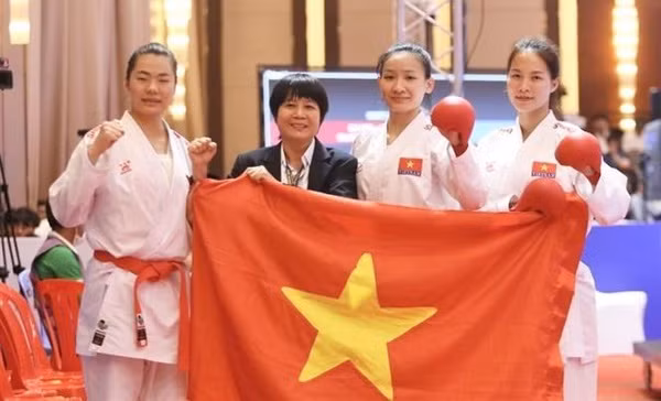 SEA Games 32: Karate Vietnam cosecha seis medallas de oro ảnh 1 SEA Games 32: Karate Vietnam cosecha seis medallas de oro ảnh 1