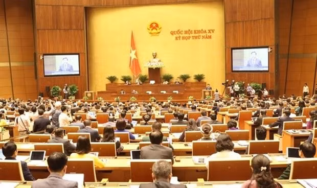 Inauguran quinto período de sesiones de Asamblea Nacional de Vietnam ảnh 1