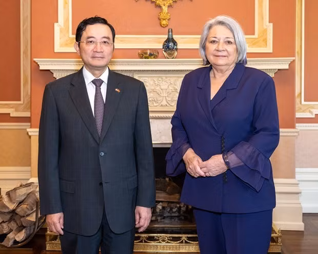 Gobernadora general de Canadá espera desarrollar más nexos con Vietnam ảnh 1