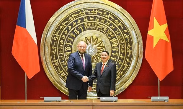 Intensifican cooperación entre órganos legislativos de Vietnam y República Checa ảnh 1